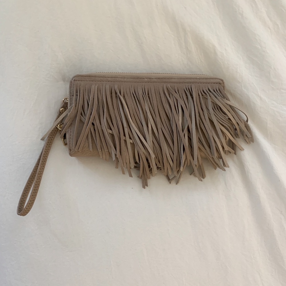 Fringe Wristlet